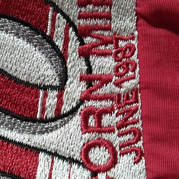 Lands End Vintage Polartec 10 Unicorn Mining June 1987 Patched Jacket Sz.L - Picture 4 of 11